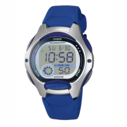 Casio General LW-200-2AV Blue Strap Classic Digital Unisex Kid's Watch 